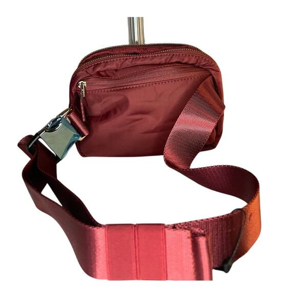Burgundy Belt Bag - Picture 2 of 5